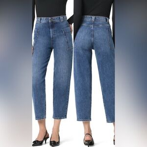 Joe's Jeans Barrel Leg Side Patch Pocket Denim Esteem Blue Jeans Sz 28 vintage